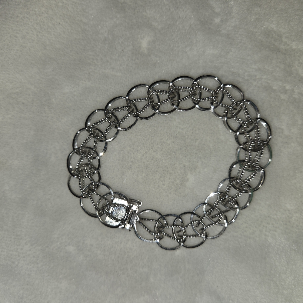 Silver Chain Link Bracelet